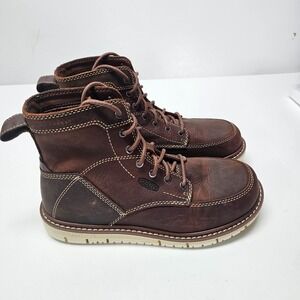 KEEN Utility Women's Leather San Jose 6"  Soft Toe Work Boots - Size 7.5